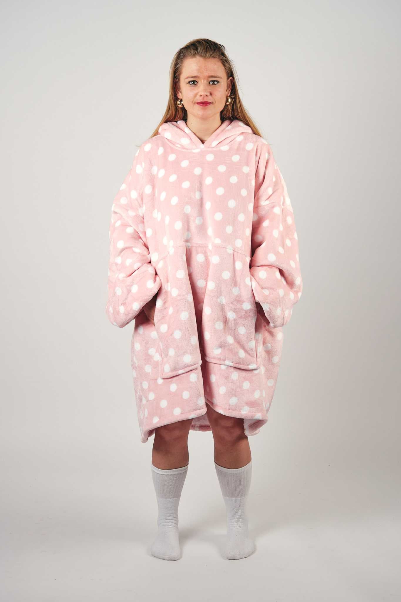 Roze Deekie Met Stippen