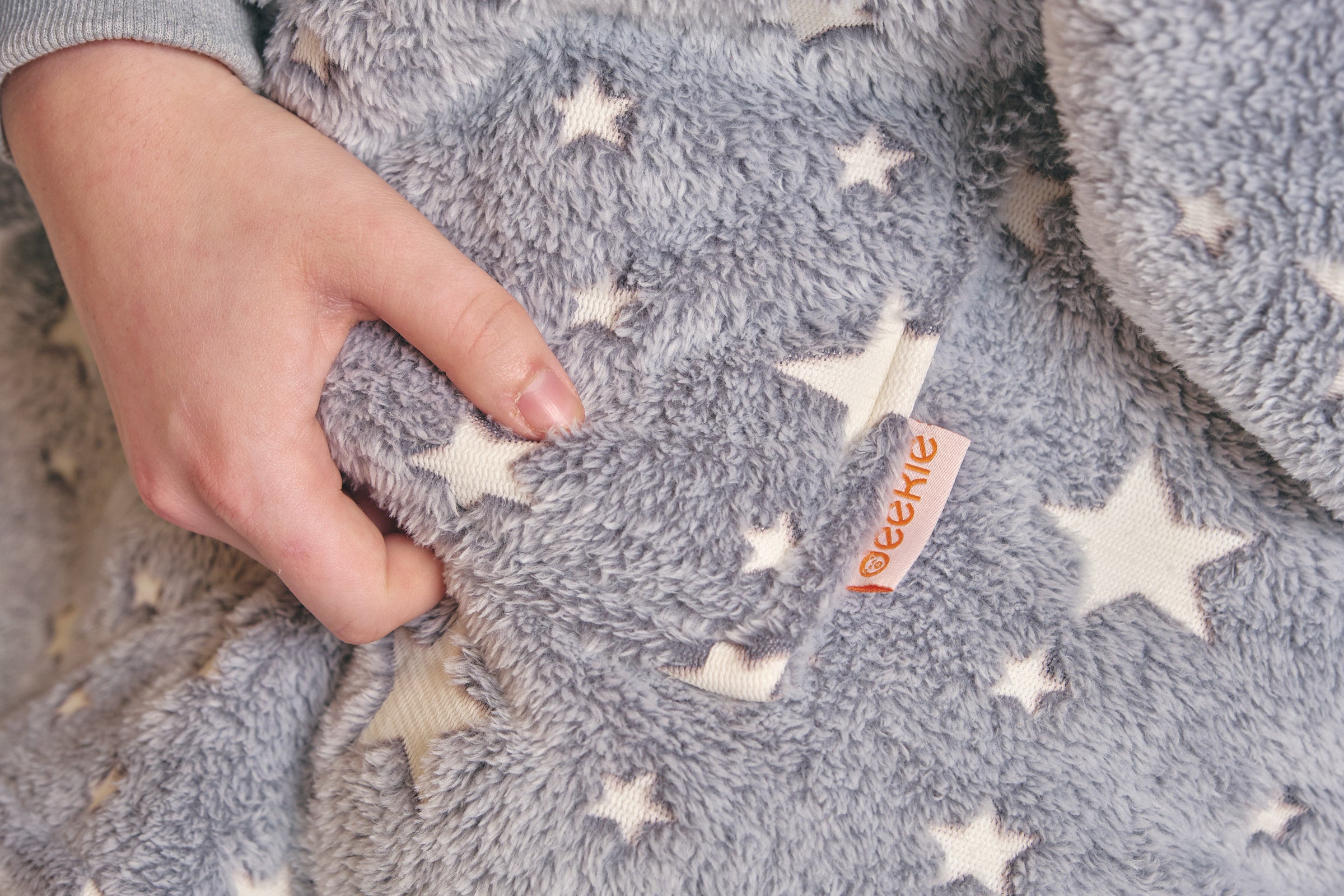 Sterren Glow in the Dark Grijs Deekie